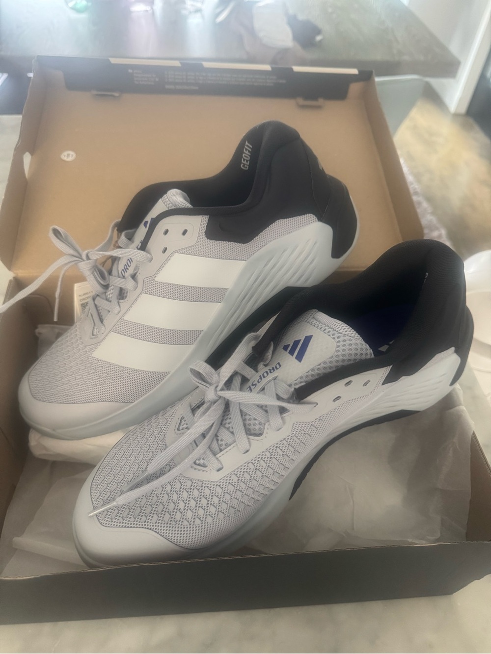 NIB Adidas Dropset 4 Men’s Tennis Shoes Sz 11.5
